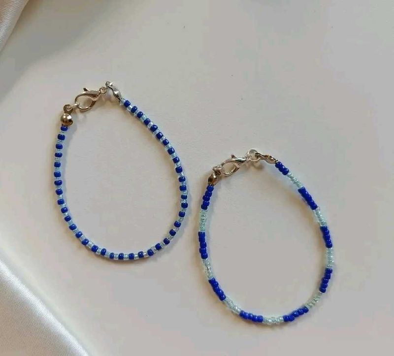 Boho Beaded Bracelets - Set of 2