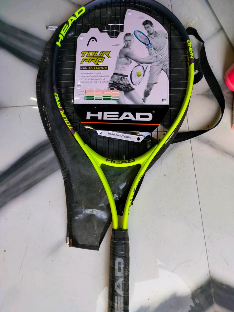 New Head Tour Pro Nano Titanium Racquet Strung