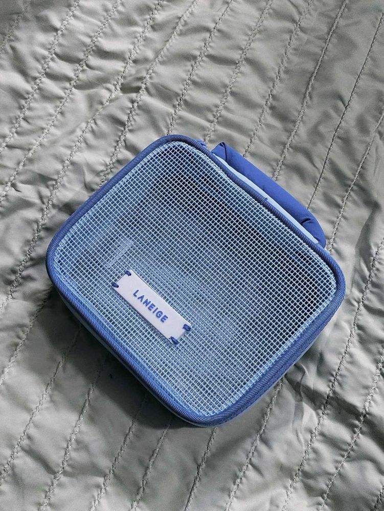 Laneige Blue Mesh Pouch