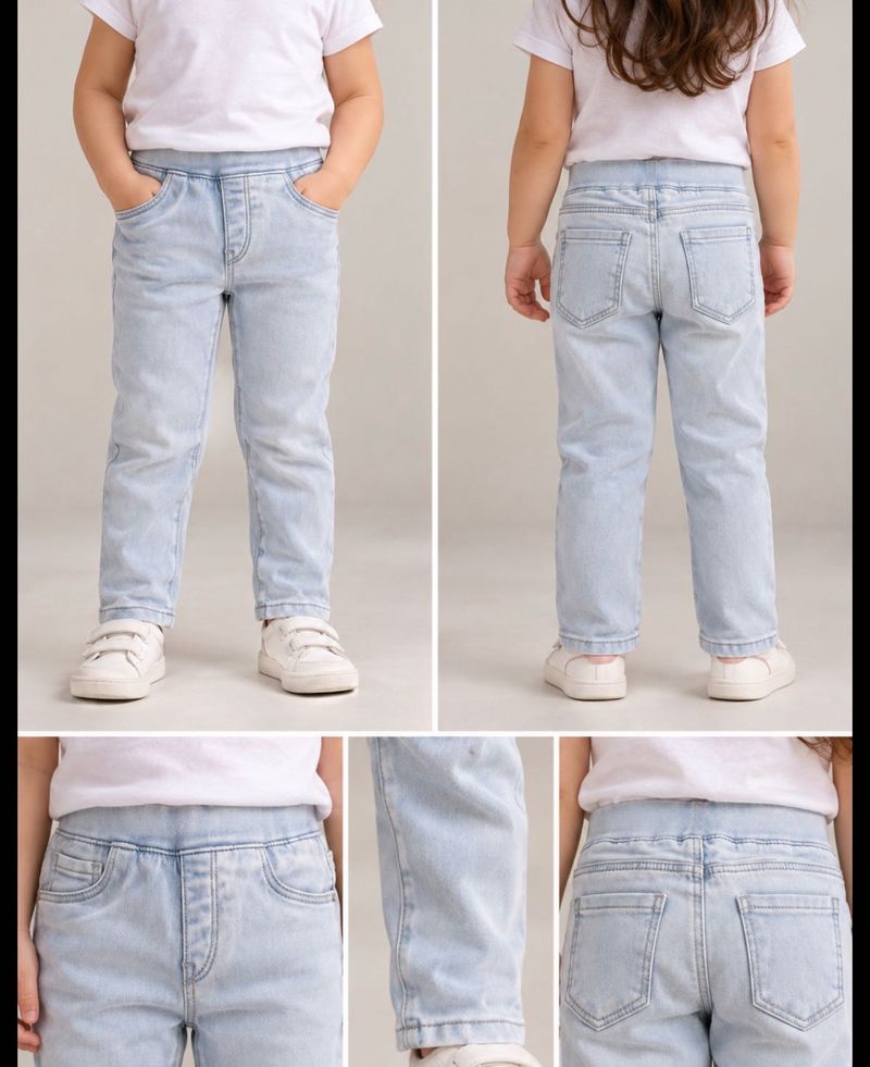 Light Wash Denim Jeans