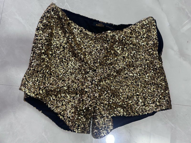 Sparkling Sequin Shorts