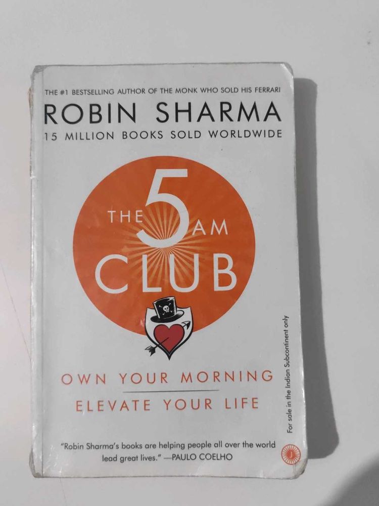 The 5 AM Club Book