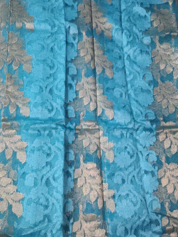 Beautiful Teal Saree