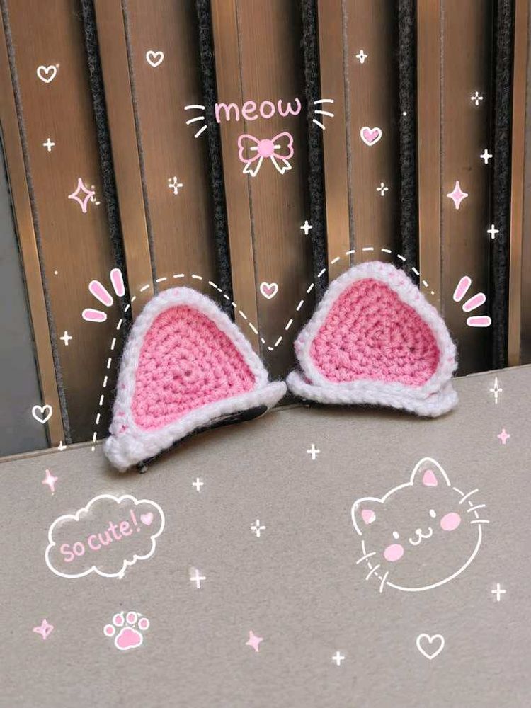 Crochet Cat Ears ✨🐱