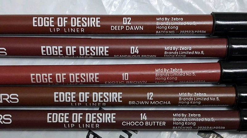 Edge of Desire Lip Liners - Brown Shades
