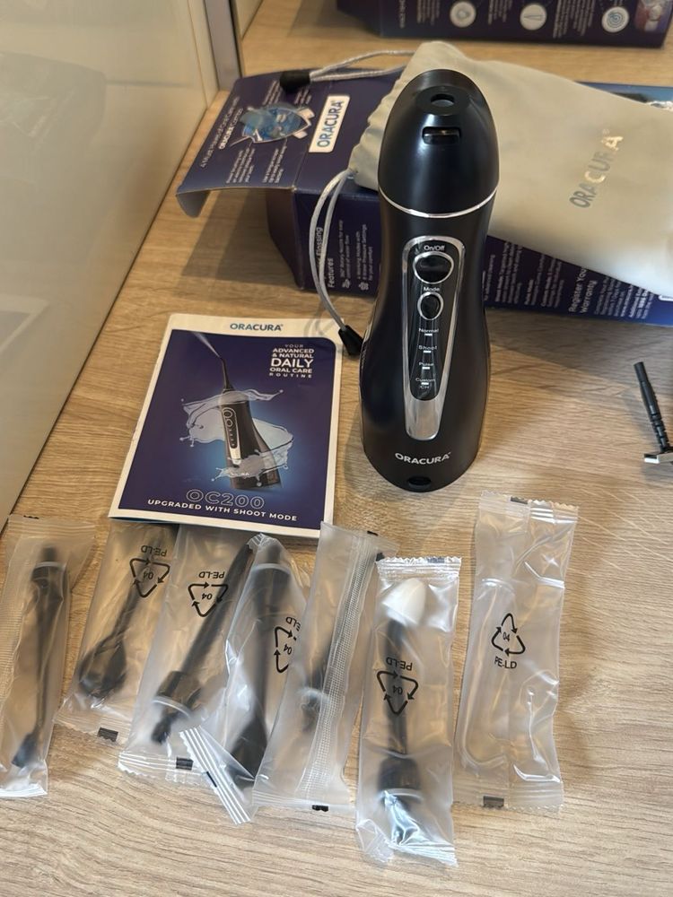 New!!Oracura OC200 Smart Plus Water Flosser