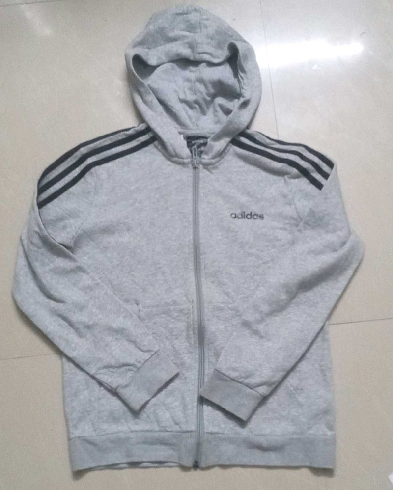 Adidas kids hooded zip up Jacket