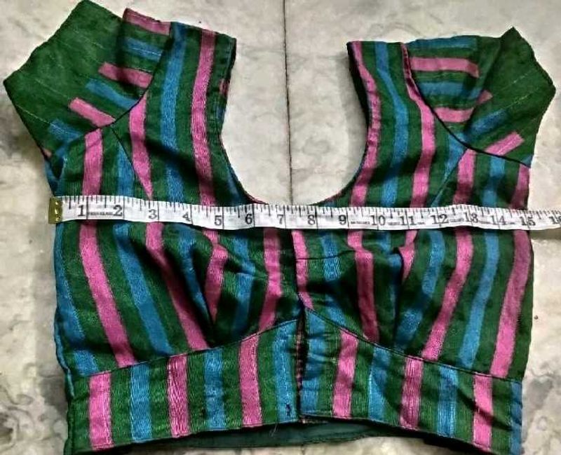 Multi Colour Silk Blouse