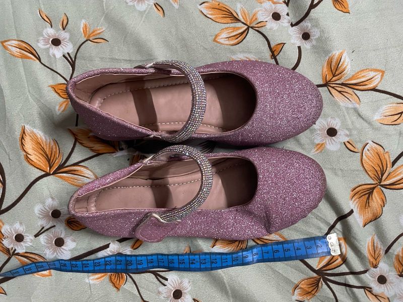 Sparkly Mary Jane Flats