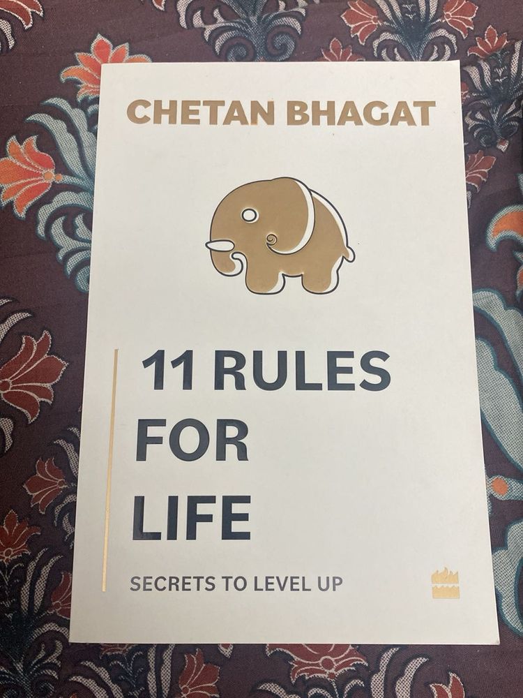 Chetan Bhagat 11 Rules for Life Book
