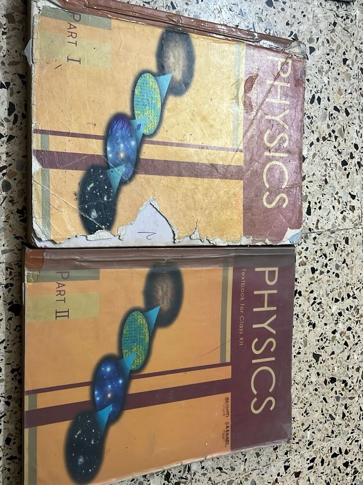 Physics Textbooks Part I &amp; II for Class XII