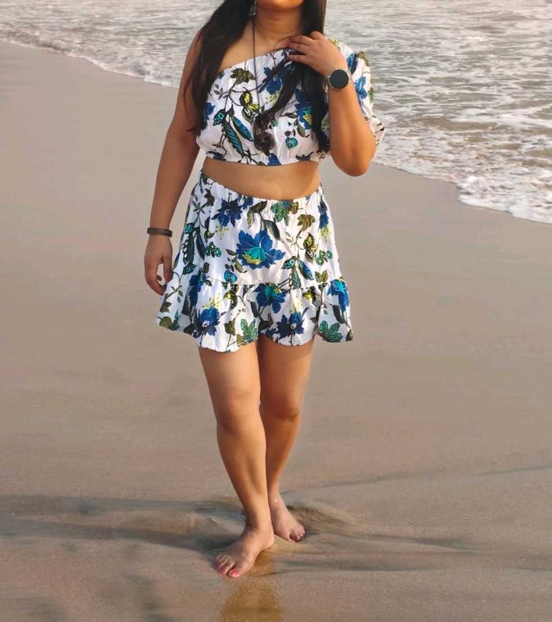 Floral Two-Piece Co-ord Set