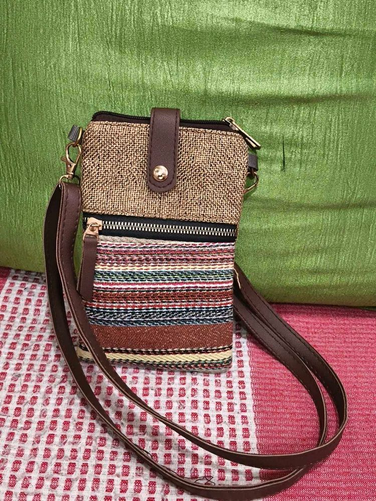 Stylish Woven Crossbody Bag