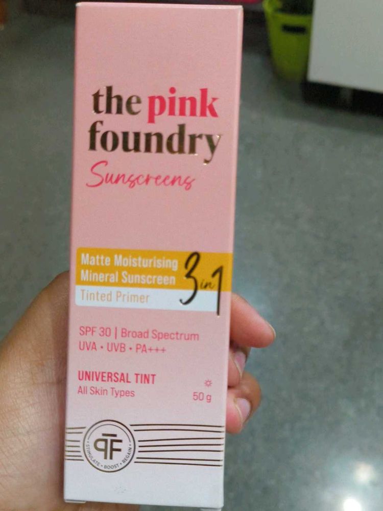 The Pink Foundry Sunscreen Tinted Primer