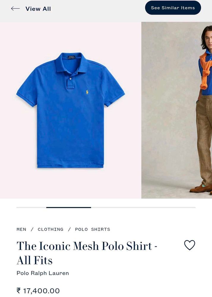 RALPH LAUREN Iconic Mesh Polo Shirt