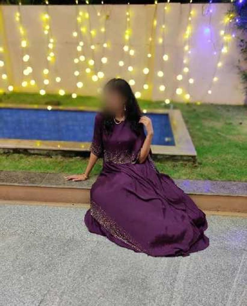 Beautiful Purple Ethnic Gown