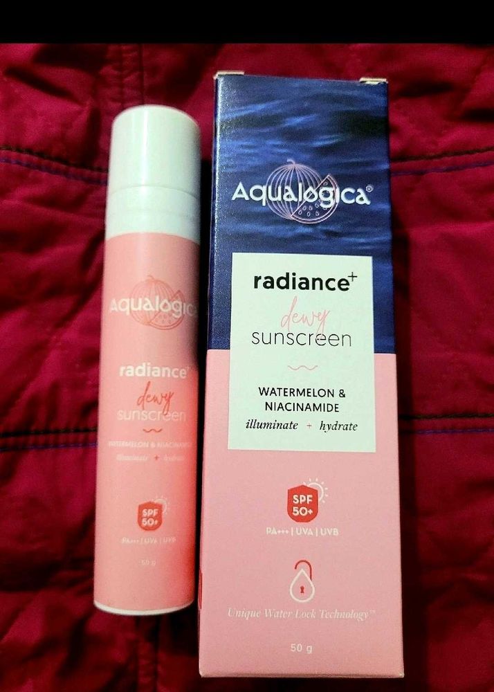 Aqualogica Dewy Sunscreen 💕With 🍉 Cooling 💓