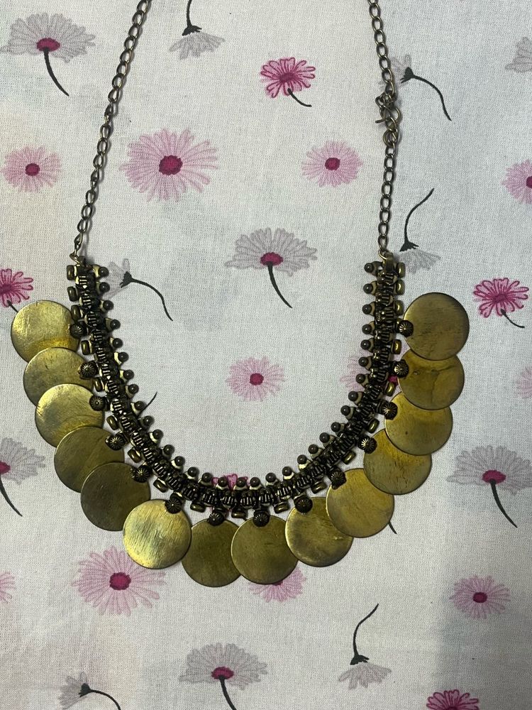 Bohemian Coin Necklace
