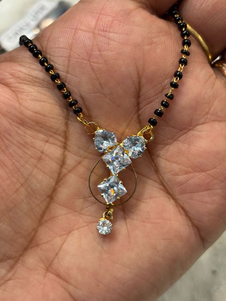 Elegant CZ Mangalsutra Necklace