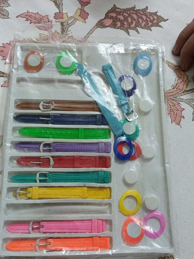Colorful Watch Strap Set