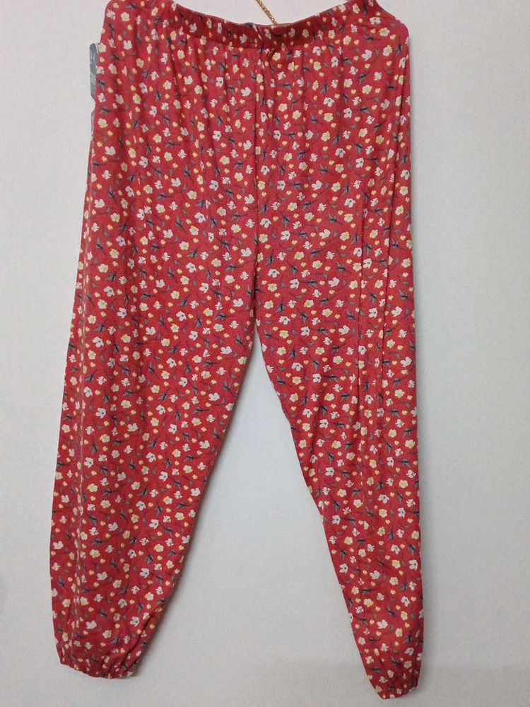 Cute Floral Pajama Pants