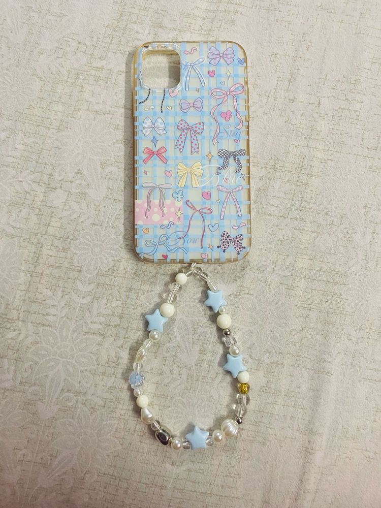 Cute Bows Phone Case with Charm iPhone 11