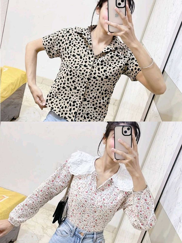 Chic Tops: Animal Print &amp; Floral