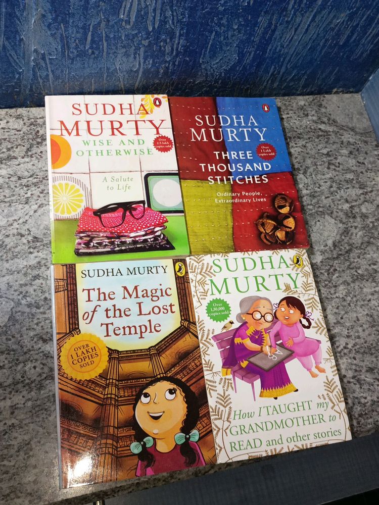 Sudha Murty 4 Books Set