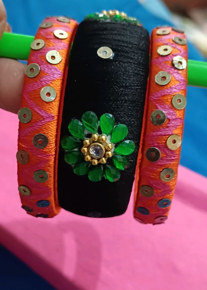 Fancy Thread Bangles