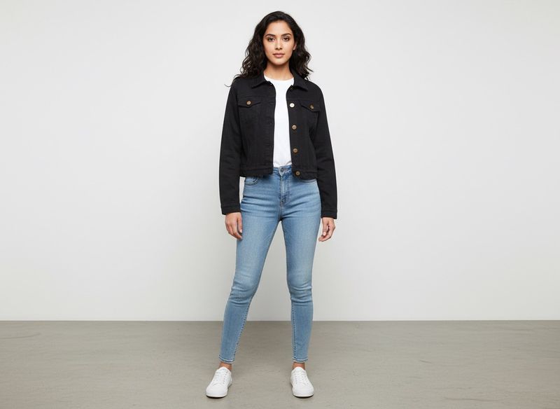 Black Denim Jacket