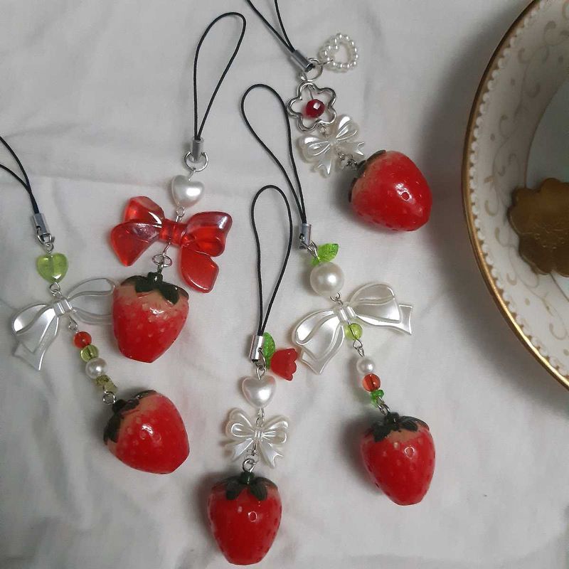 Strawberry Phone Charm (Any One)