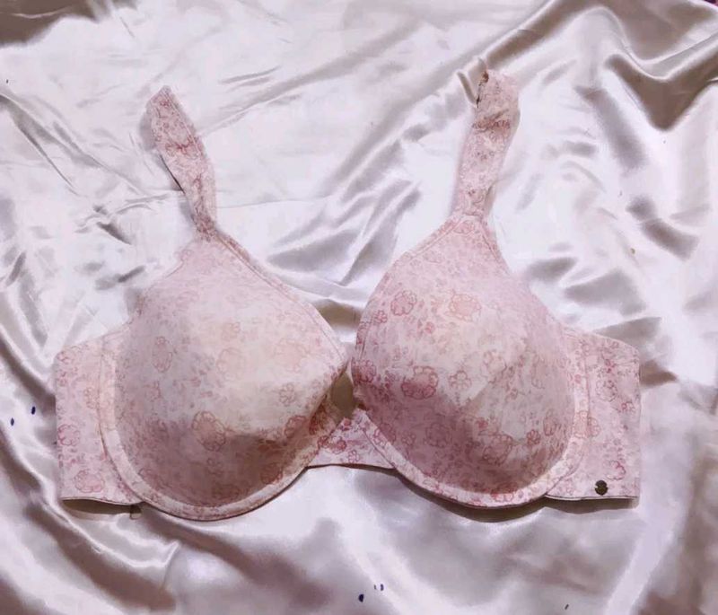 Floral Print Bra