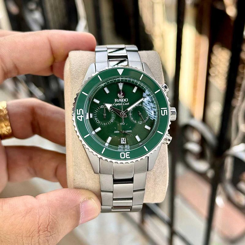 Rado Captain Cook Chronograph - Green DIAL