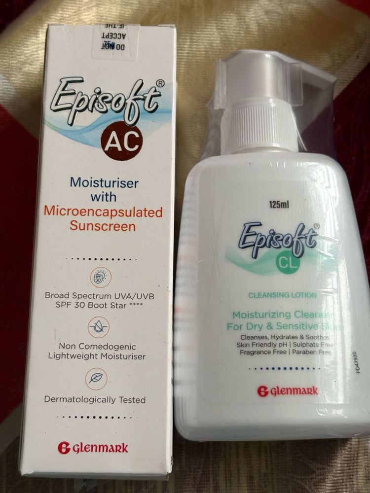 Episoft AC Moisturiser with Sunscreen