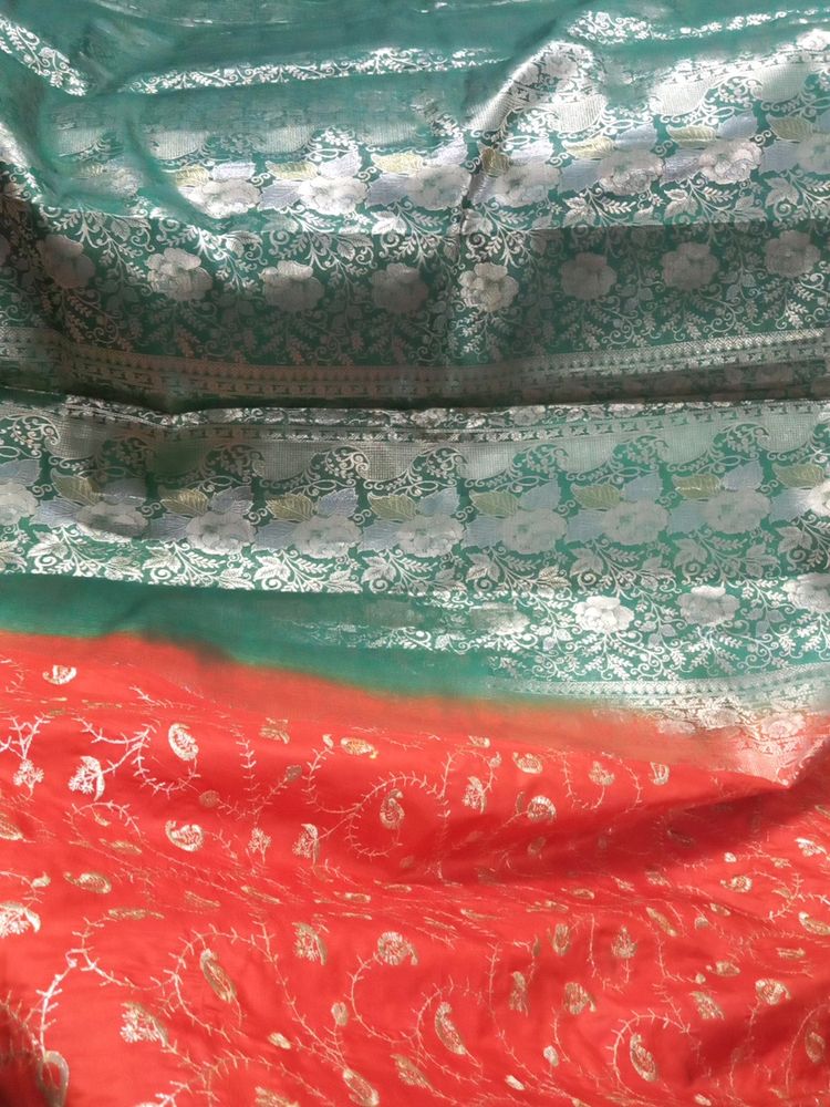 Banarasi Silk  Saari With Blouse