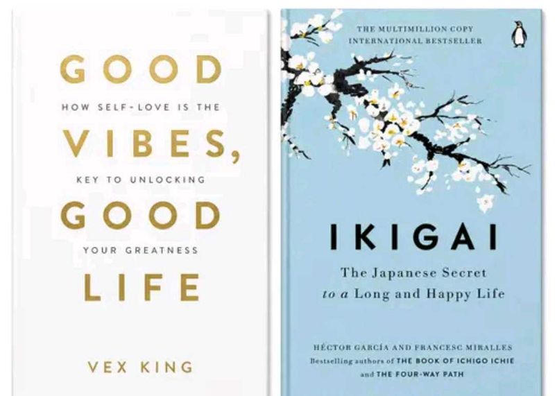 Good Vibes, Go0d Life &amp; Ikigai Book