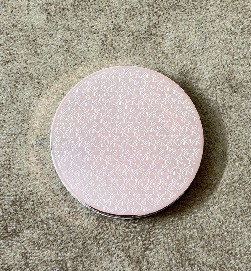 Pink Compact Powder Case