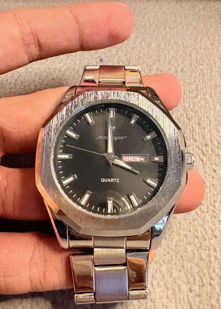 Men's Stainless Steel Quartz Watch