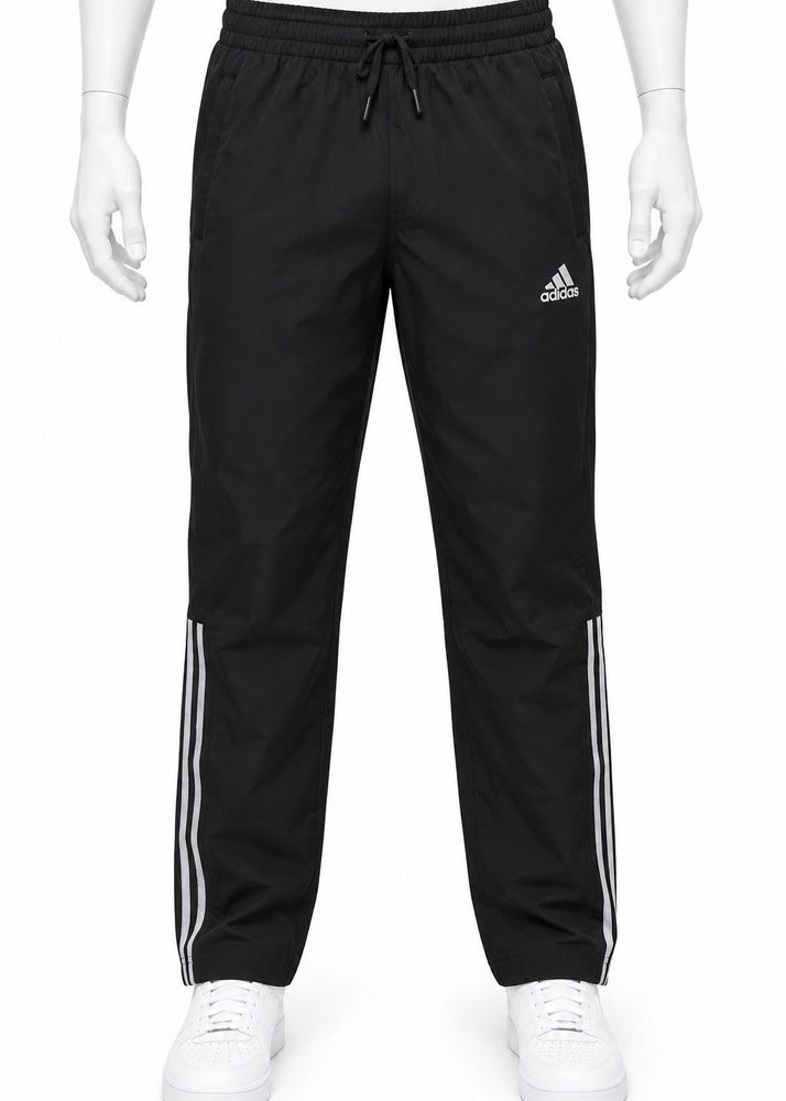 Adidas Black straight fit trouser Track Pants