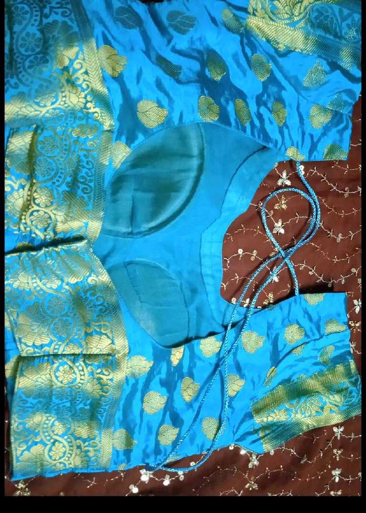 padded silk Blouse 40