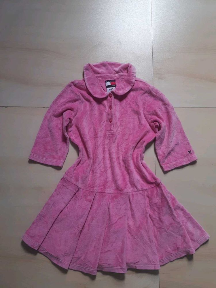 Tommy Hilfiger Pink Terry Dress
