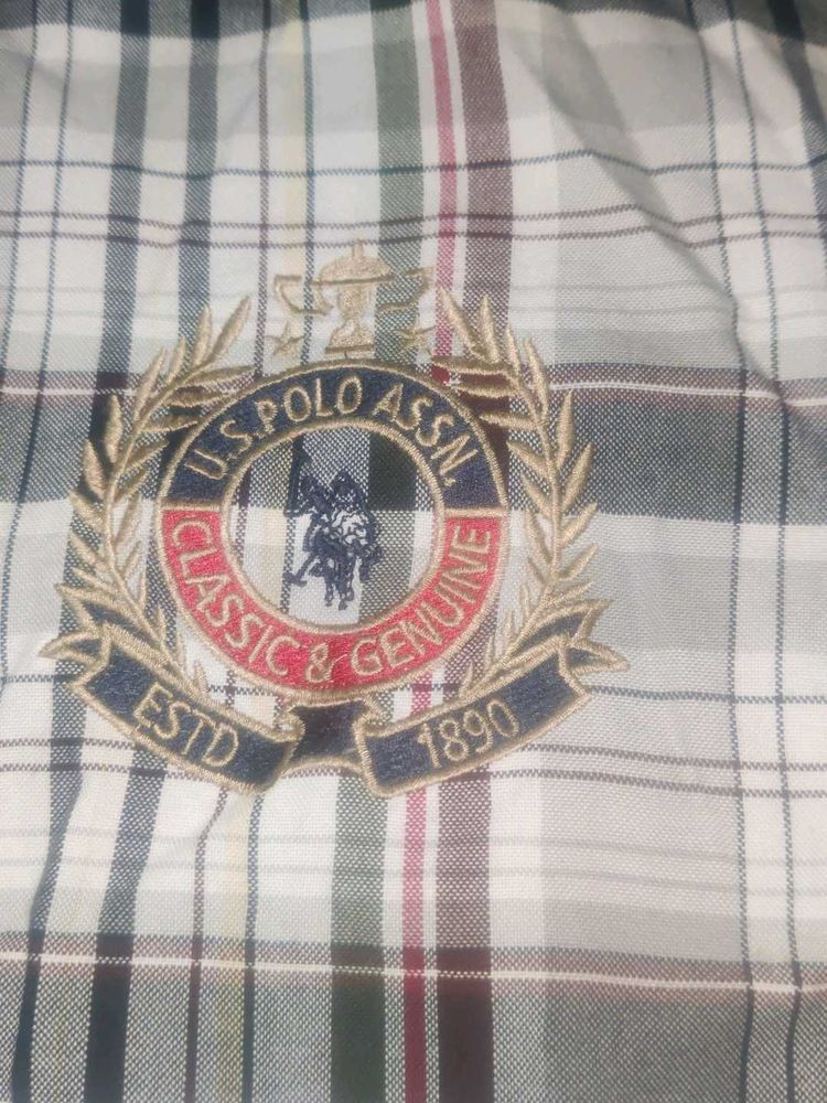 U.S. Polo Assn. Classic &amp; Genuine Plaid Shirt