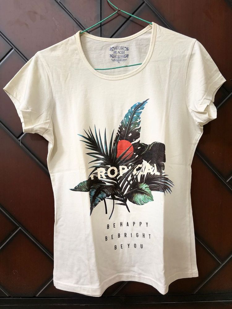 Tropical Print T-Shirt