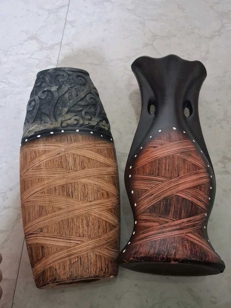 Set of 2 Decorative Vases