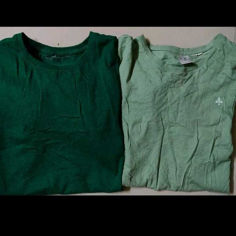 T-Shirt Bundle - Two Green Tees