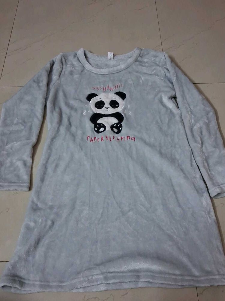 Cute Panda Sleep Dress