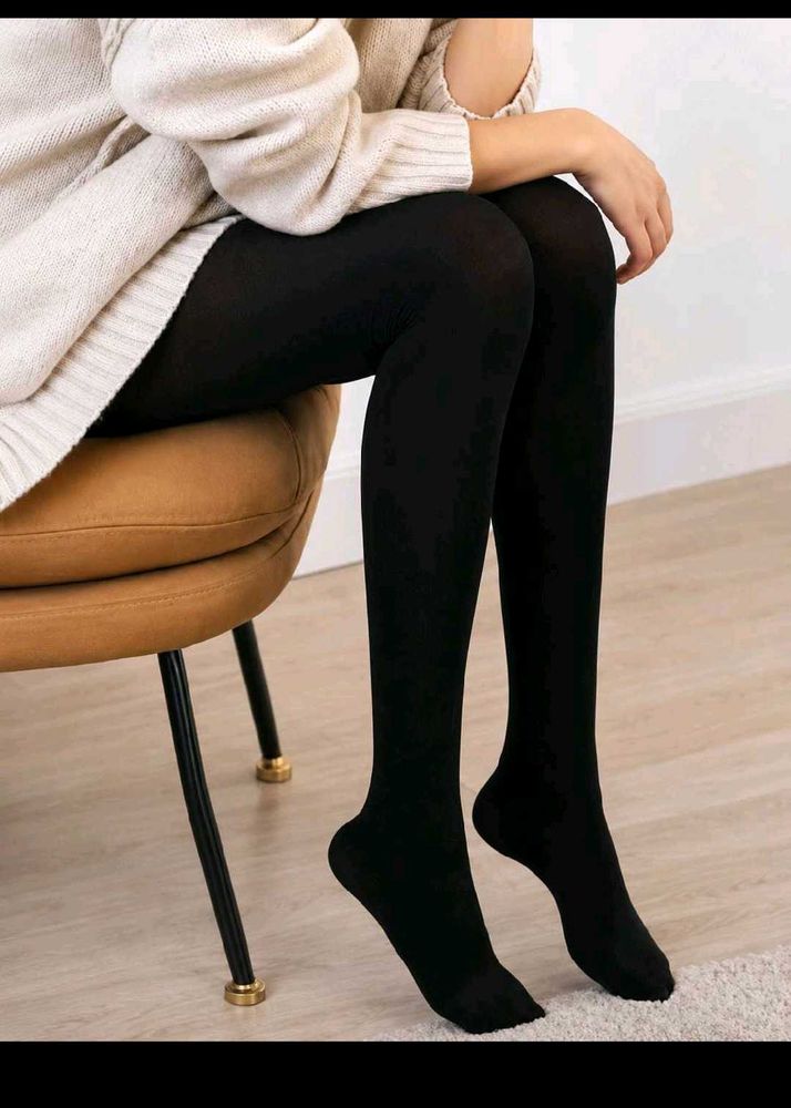 Cozy Black Tights