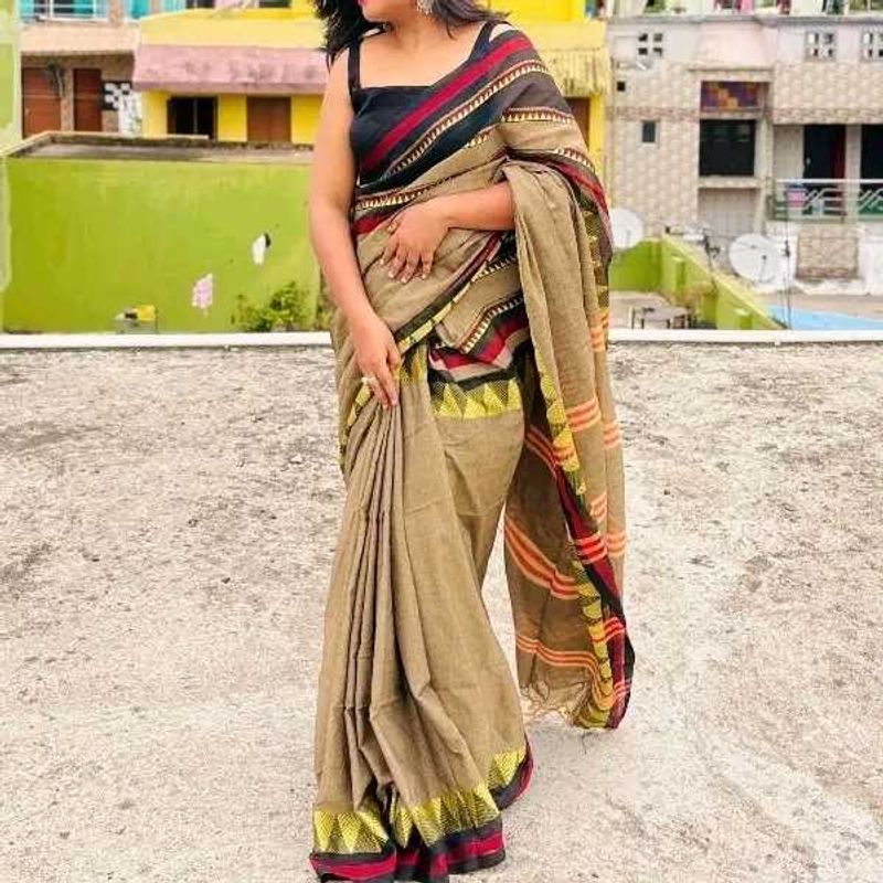 Soft Cotton Bengal Saree for Women |