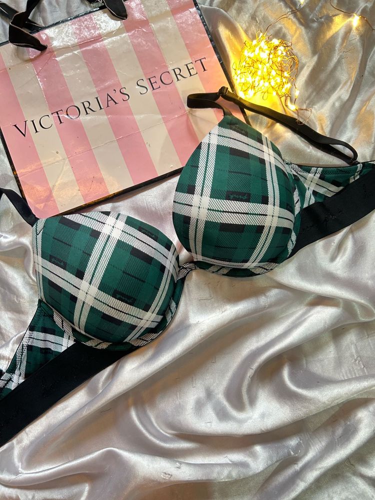 Victoria's Secret Plaid Bra