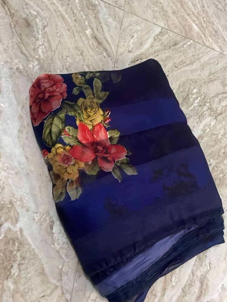 Beautiful Floral Saree
